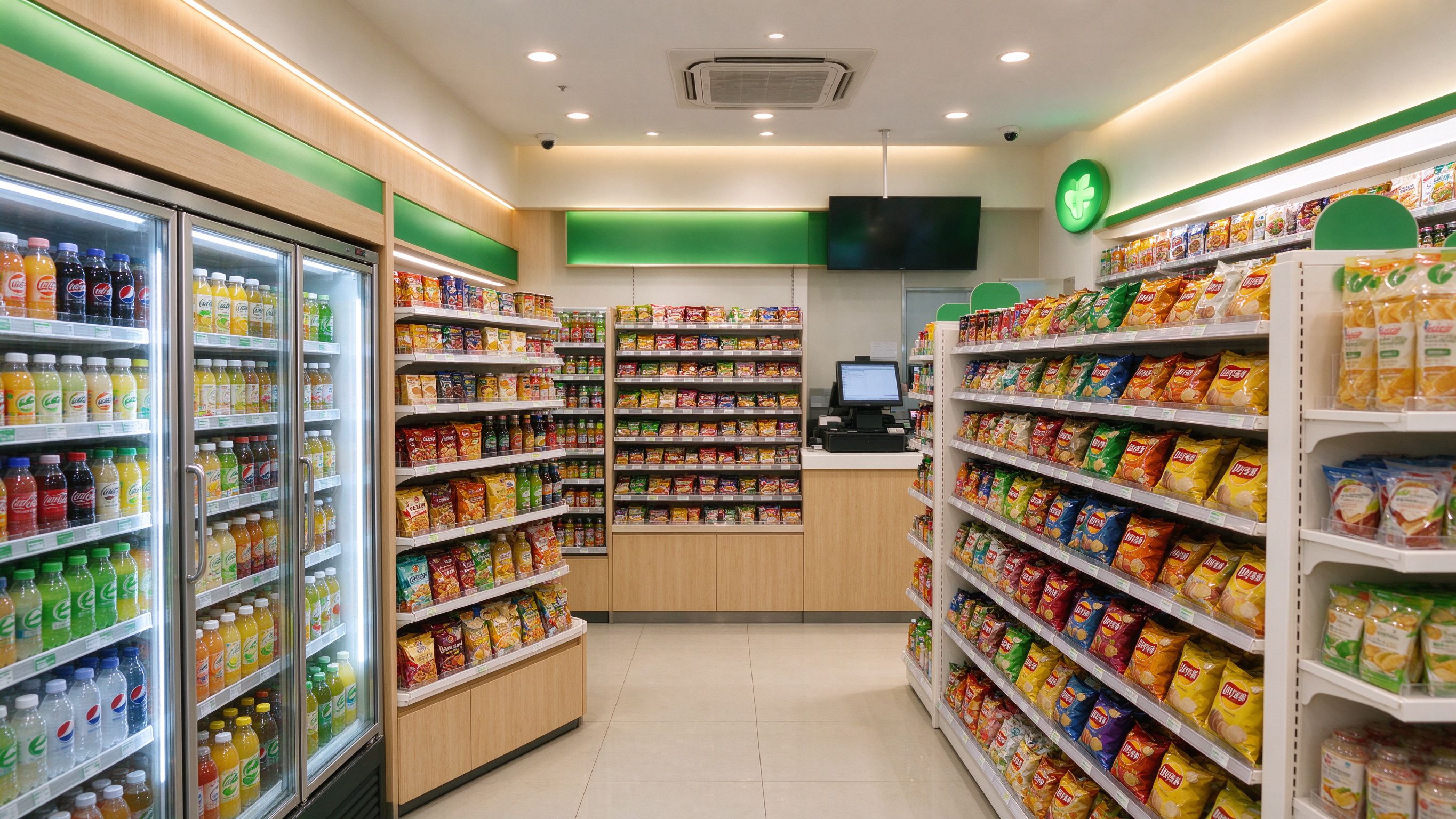 新南丰便利店店内
